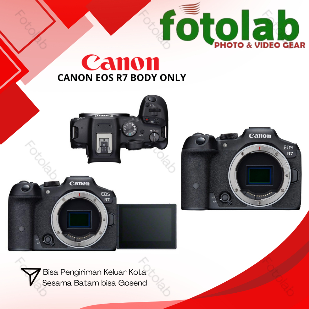 Canon Eos R7 Body Only - Kamera Canon Eos R7 BO