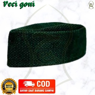 Peci Goni Premium anak dan dewasa . Peci karung Goni . Kopiah , Songkok Goni . peci habib Bahar .ole