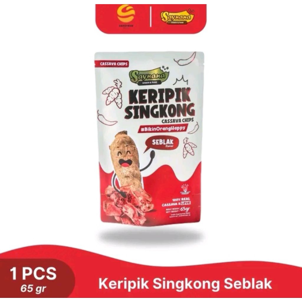 

Saynana Snack & Food Keripik Singkong Seblak