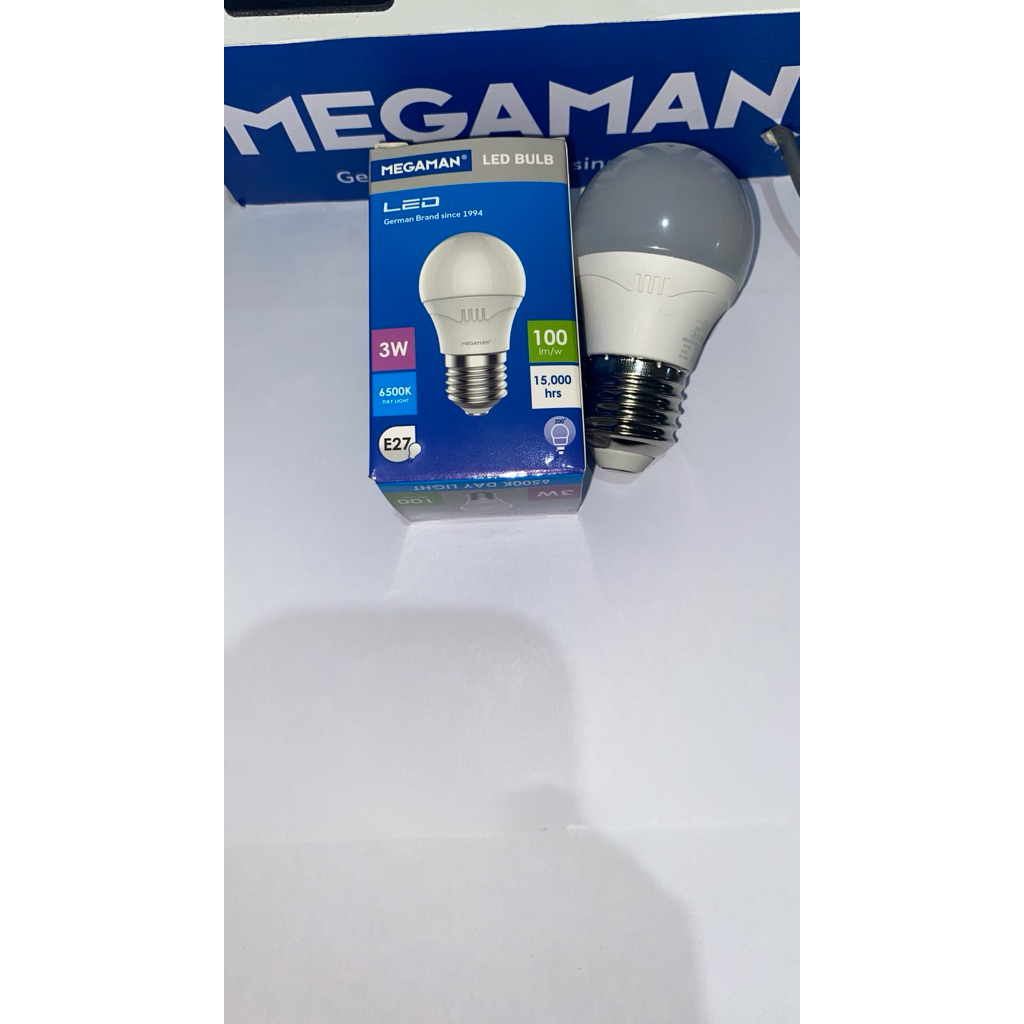 Lampu megaman 3watt