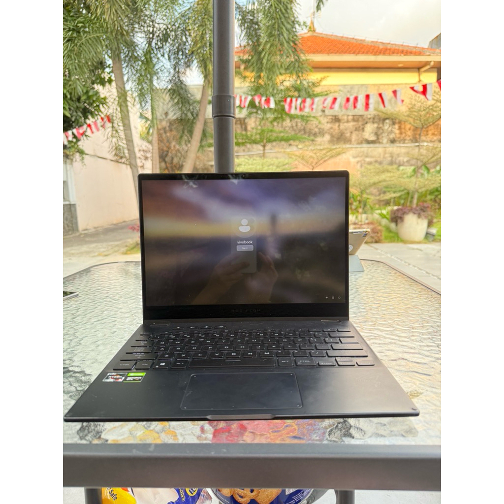 LAPTOP ASUS ROG FLOW X13 GV301QH TOUCH RYZEN 9 5900 GTX1650 4GB/ 16GB 1TB W10 13.4FHD IPS SECOND