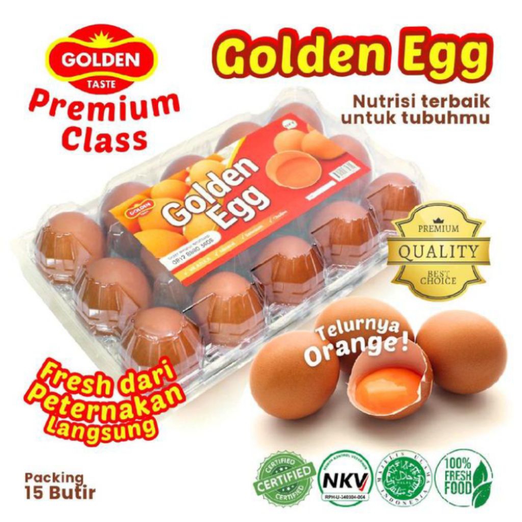 

Telur Omega Golden Egg