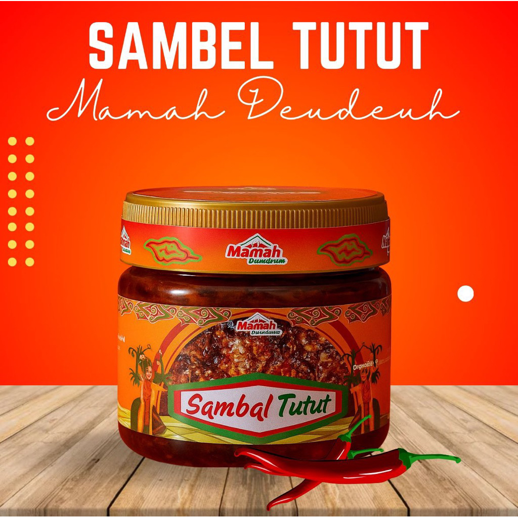 

Sambal tutut mamah DEUDEUH 180gram