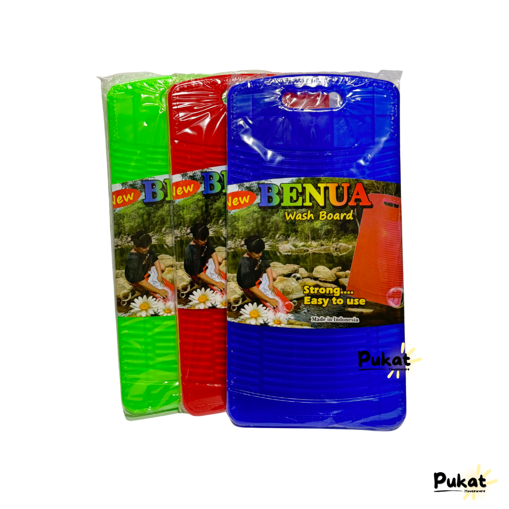 Papan Cuci Baju Plastik Benua / Papan Gilasan Cuci Baju Besar