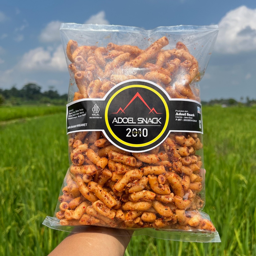 

SEBLAK Ayam Geprek / Kerupuk SEBLAK Ceker - Cemilan Adoel 400 Gram