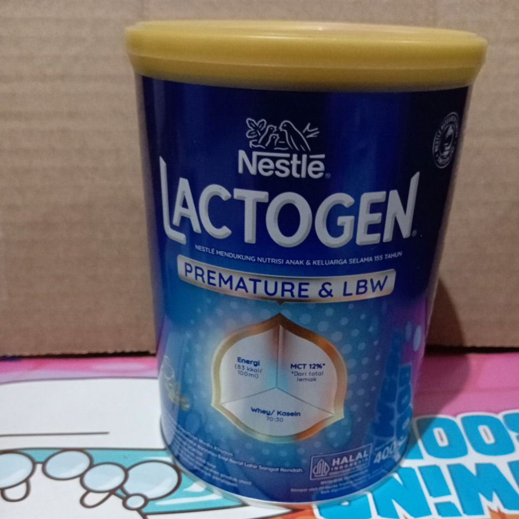 

lactogen premature 400 gr kemasan rusak