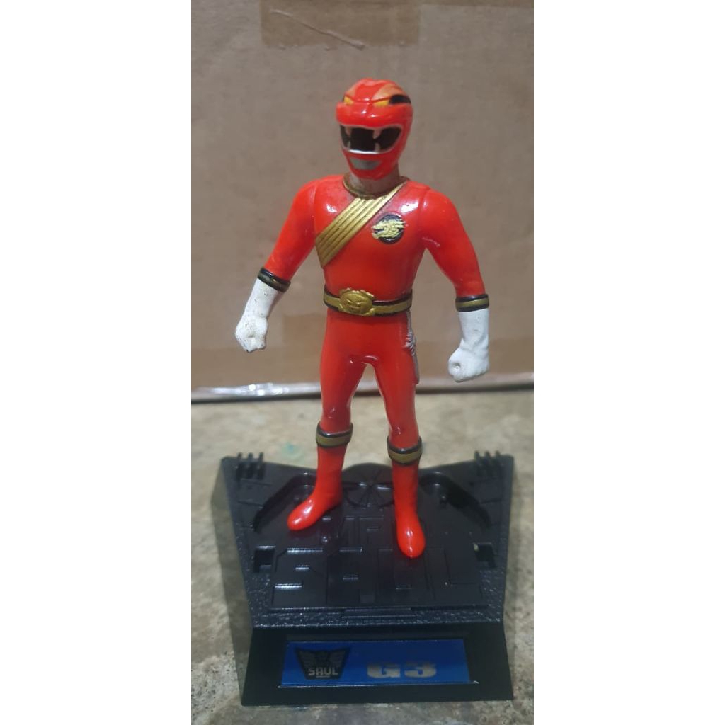 Statue Red Power Ranger Wild Force