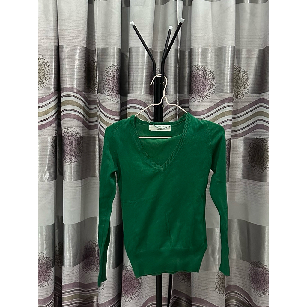 [Preloved] Longsleeve Knit Long Sleeve Zara Sweater