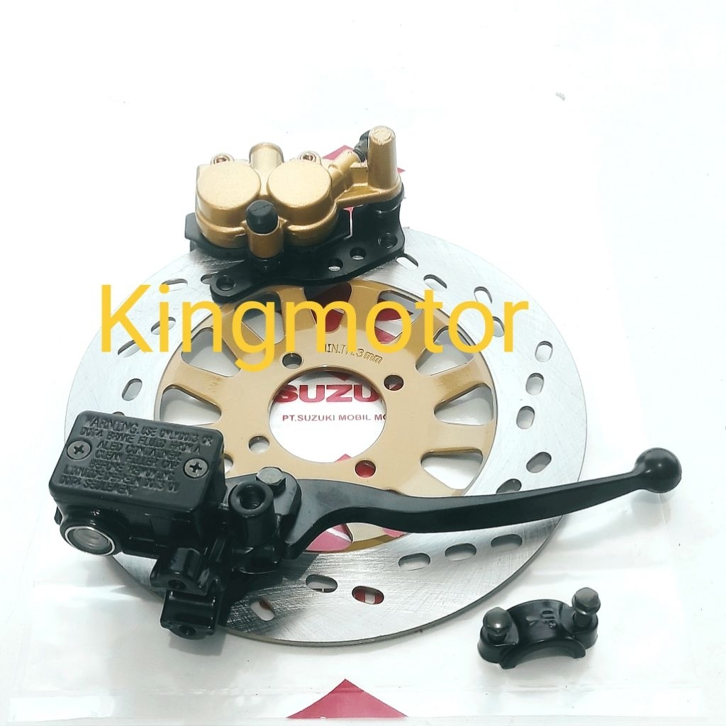 Piringan+Kaliper+Master Rem Depan Suzuki Shogun 110, Shogun Lama, Shogun Kebo
