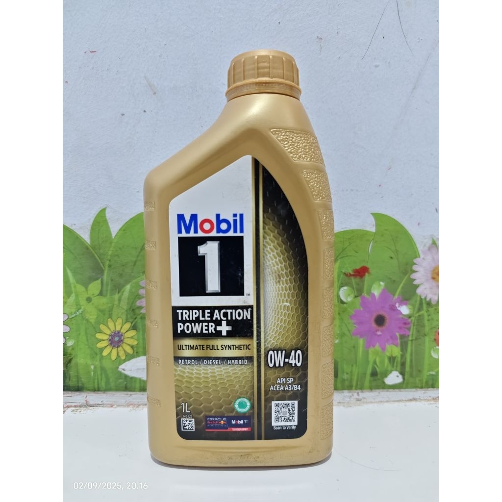 Oli Mobil 1 Triple Action Power + 0W40
