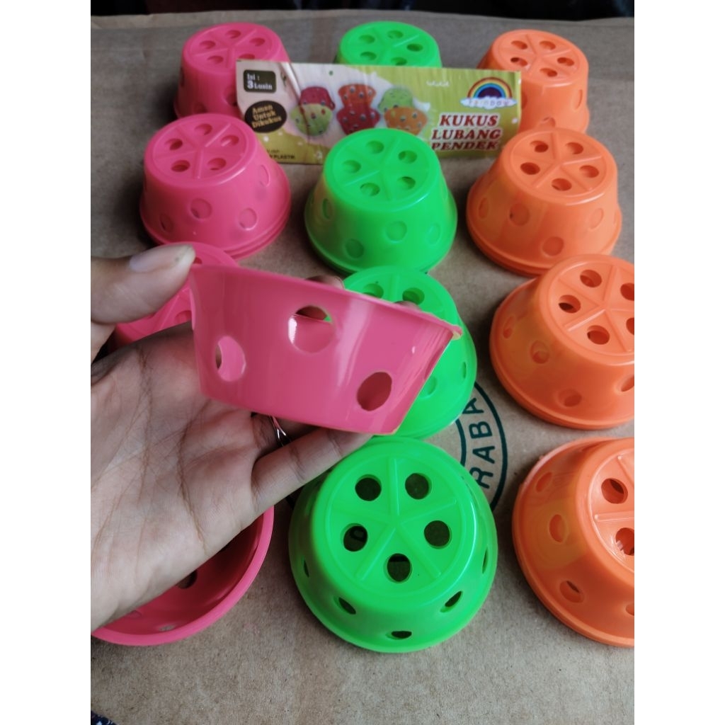 Cetakan Bolu Kukus Lubang Pendek Isi 36 Pcs  / Cetakan Bolu Kukus Mekar / Cetakan Bolu Kukus