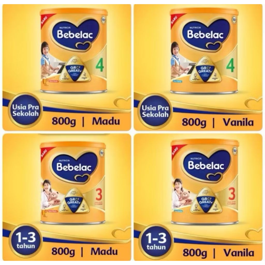

Bebelac 3 Vanila Madu 800gram