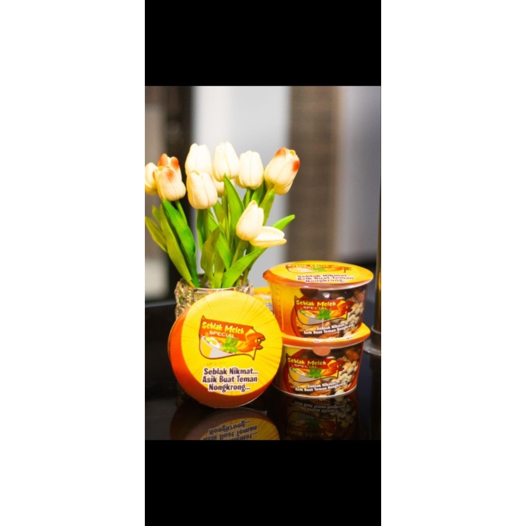 

seblak melek instan spesial kemasan cup