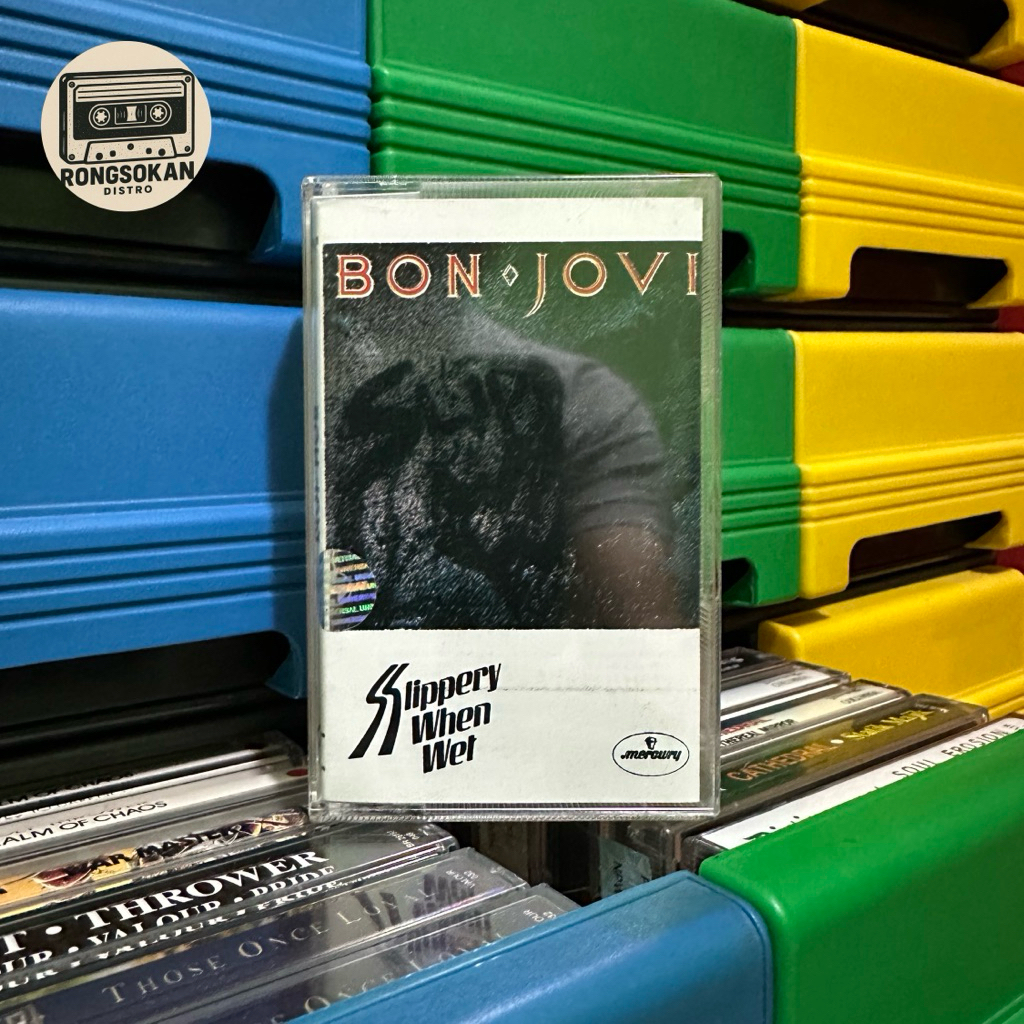 Kaset Pita BON JOVI SLIPPERY WHEN WET (UMI)