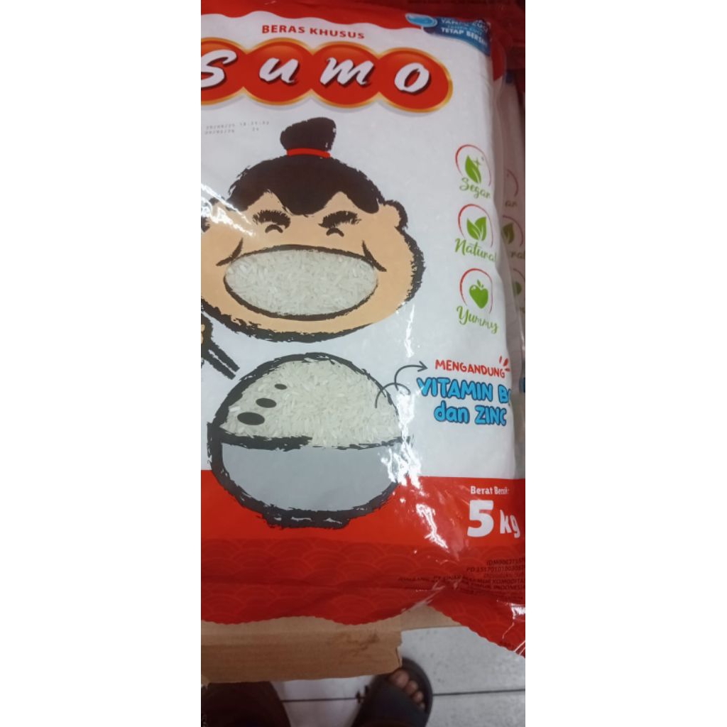 

Beras Sumo Khusus Merah 5 kg
