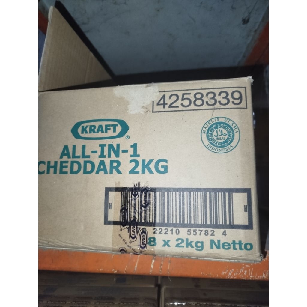 

Kraft All In 1 Cheddar 2 kg