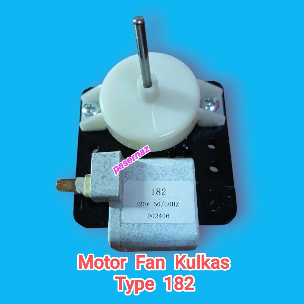 𝗧𝘆𝗽𝗲 𝟭𝟴𝟮 | Motor Fan Kulkas | Dinamo Kipas Kulkas | Kipas Kulkas | Motor Fan Kulkas 2 Pintu