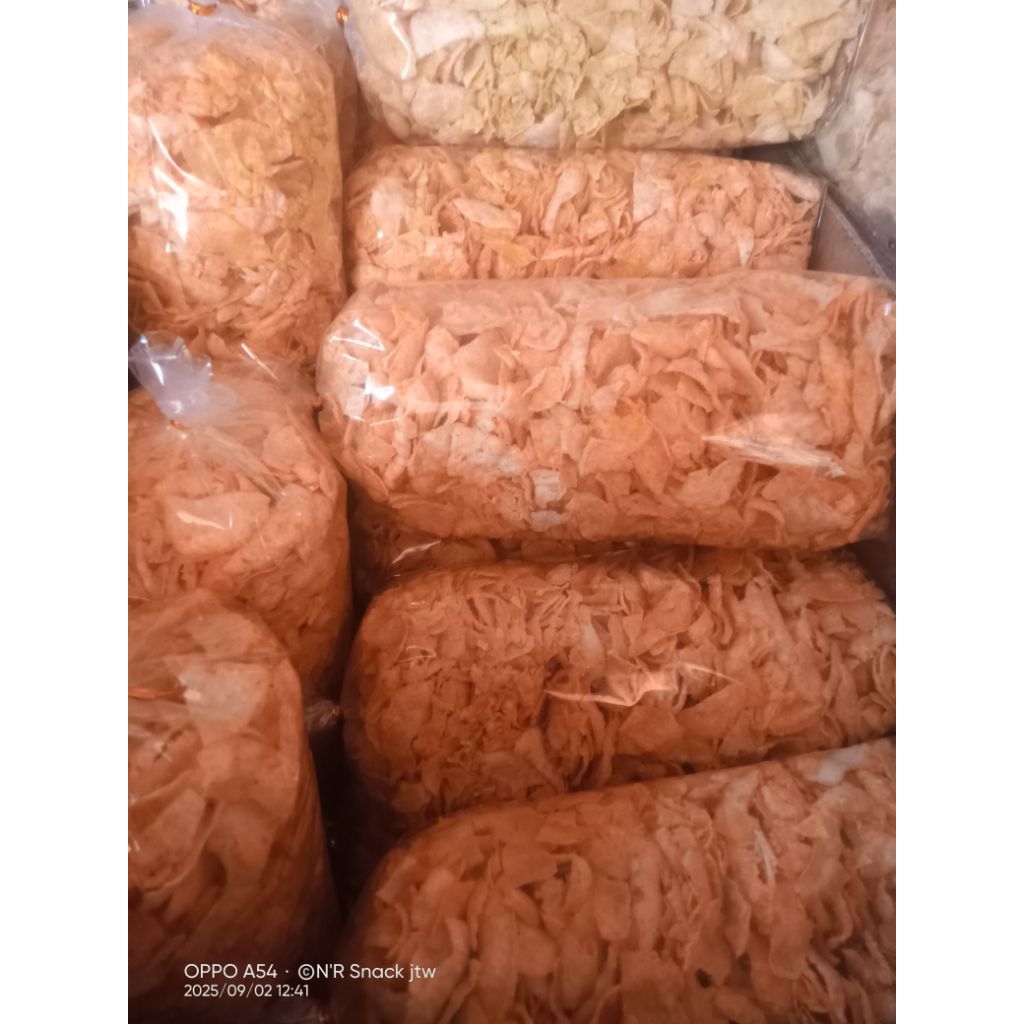 

remahan emping singkong enak gurih renyah