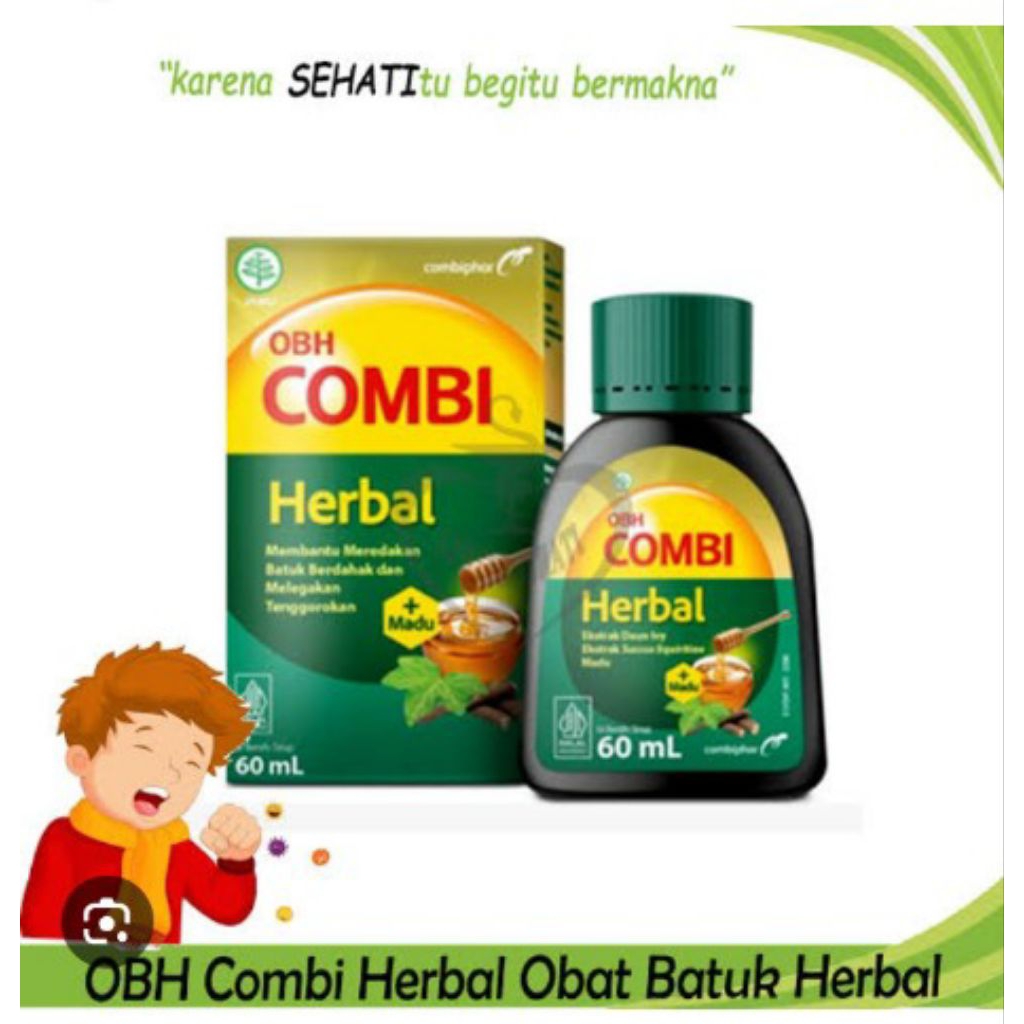 Obh combi herbal 60 ml / obat batuk herbal