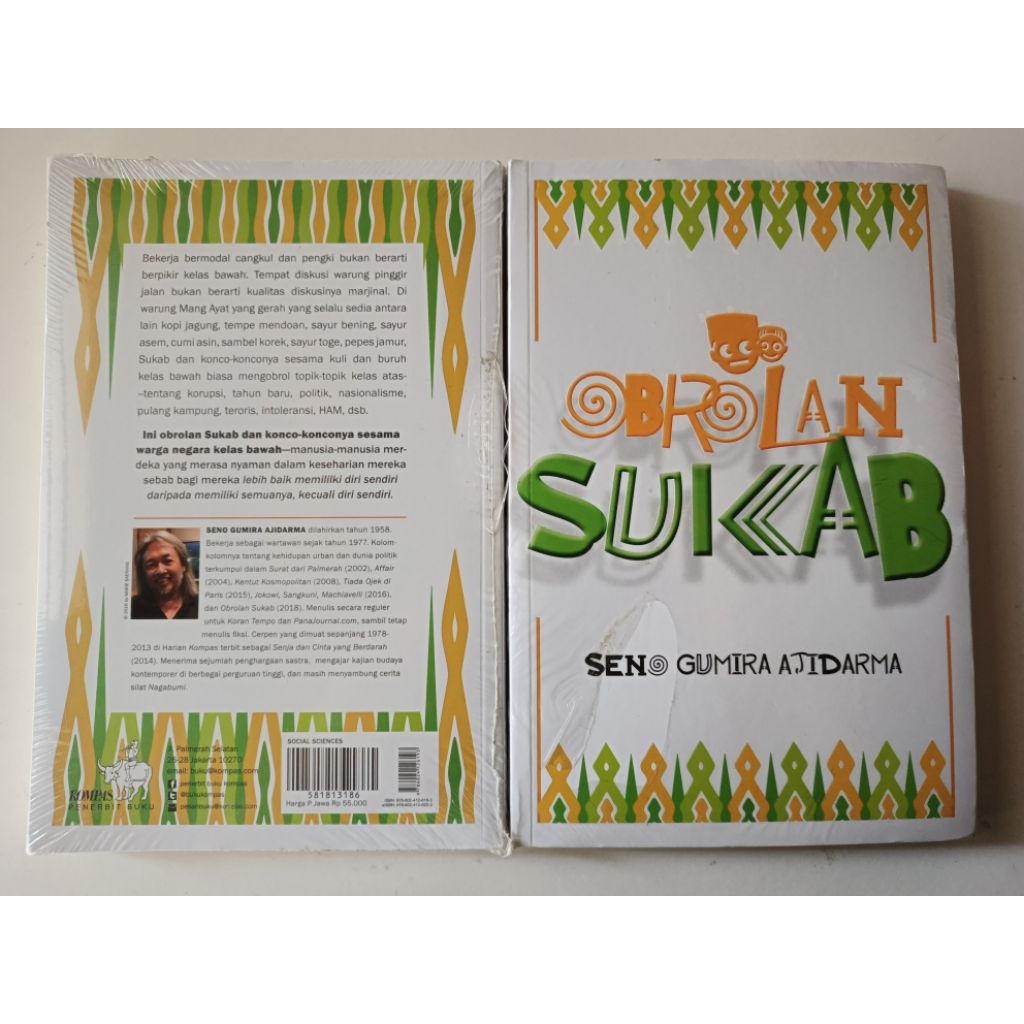 

Obrolan Sukab - Seno Gumira Ajidarma Buku Kompas