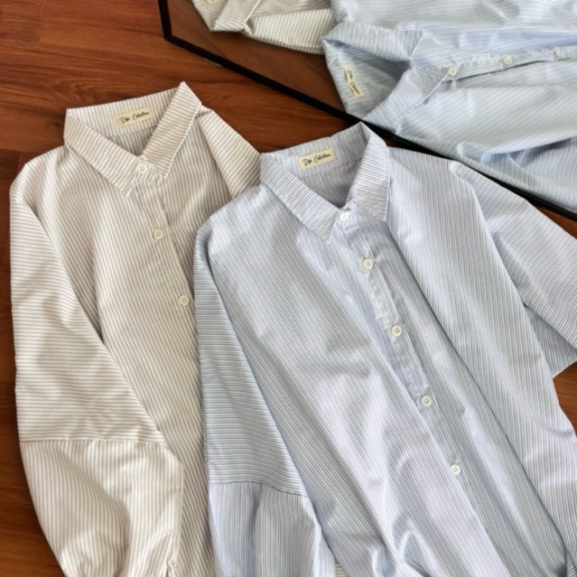 Yumna Dress Salur Batwing Casual Outfit Remaja By Difacollection