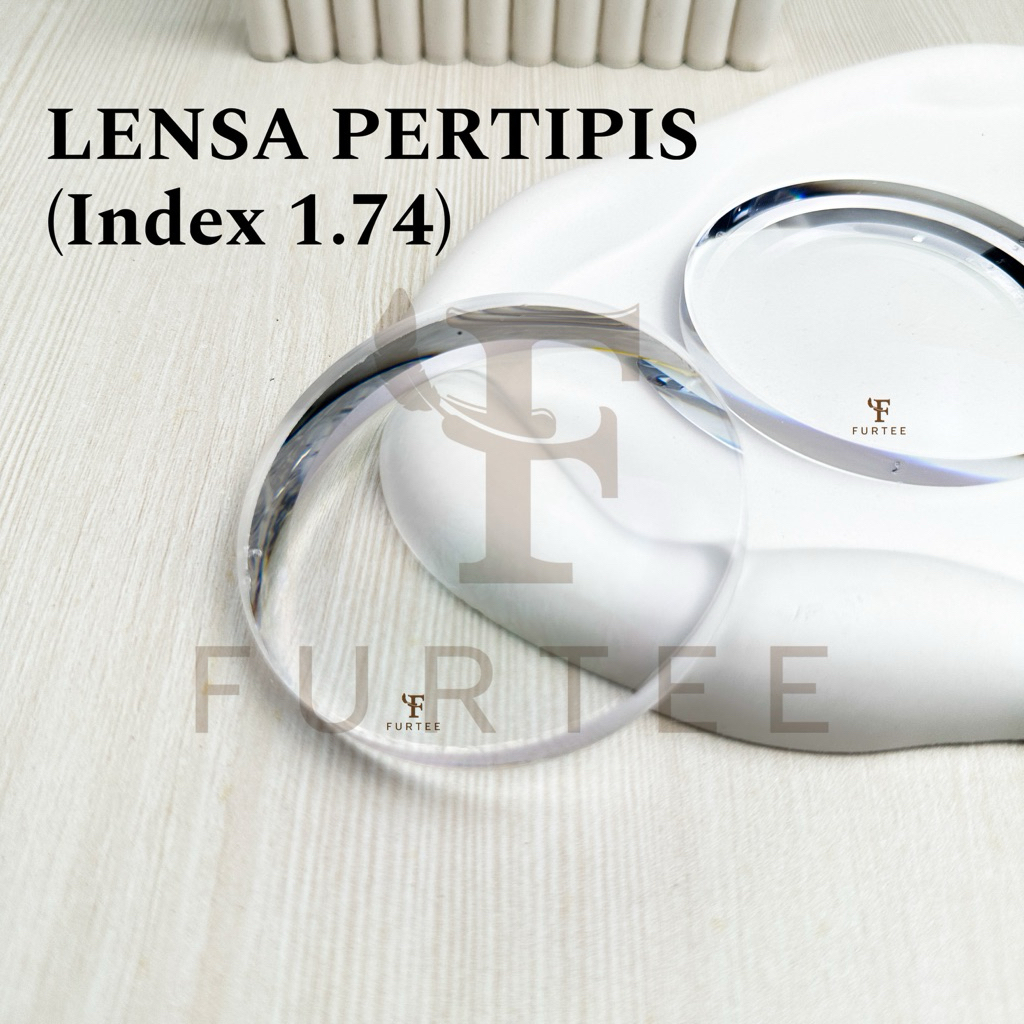 Lensa Pertipis Index 1.74 BLUERAY BLUECHROMIC