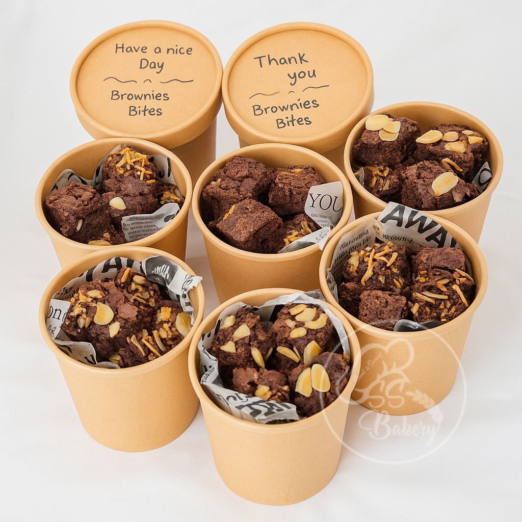 

BROWNIES PANGGANG BITES PREMIUM | BROWNIES FUDGY BUCKET | | HADIAH | HAMPERS | ULANG TAHUN | NATAL
