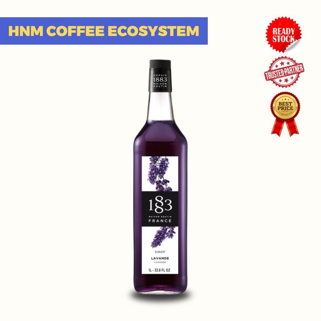 

Lavender Syrup 1883 Maison Routin 1L