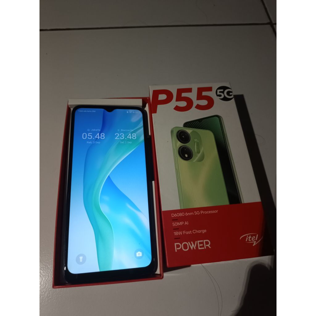 itel P55 5G 6/128gb second