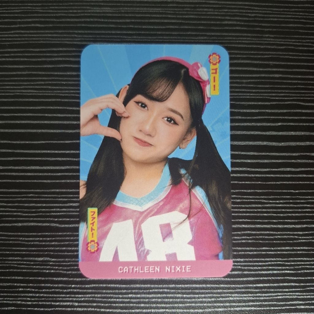 Photocard PC JKT48 Cathy Tour 2025 All In GO AND FIGHT