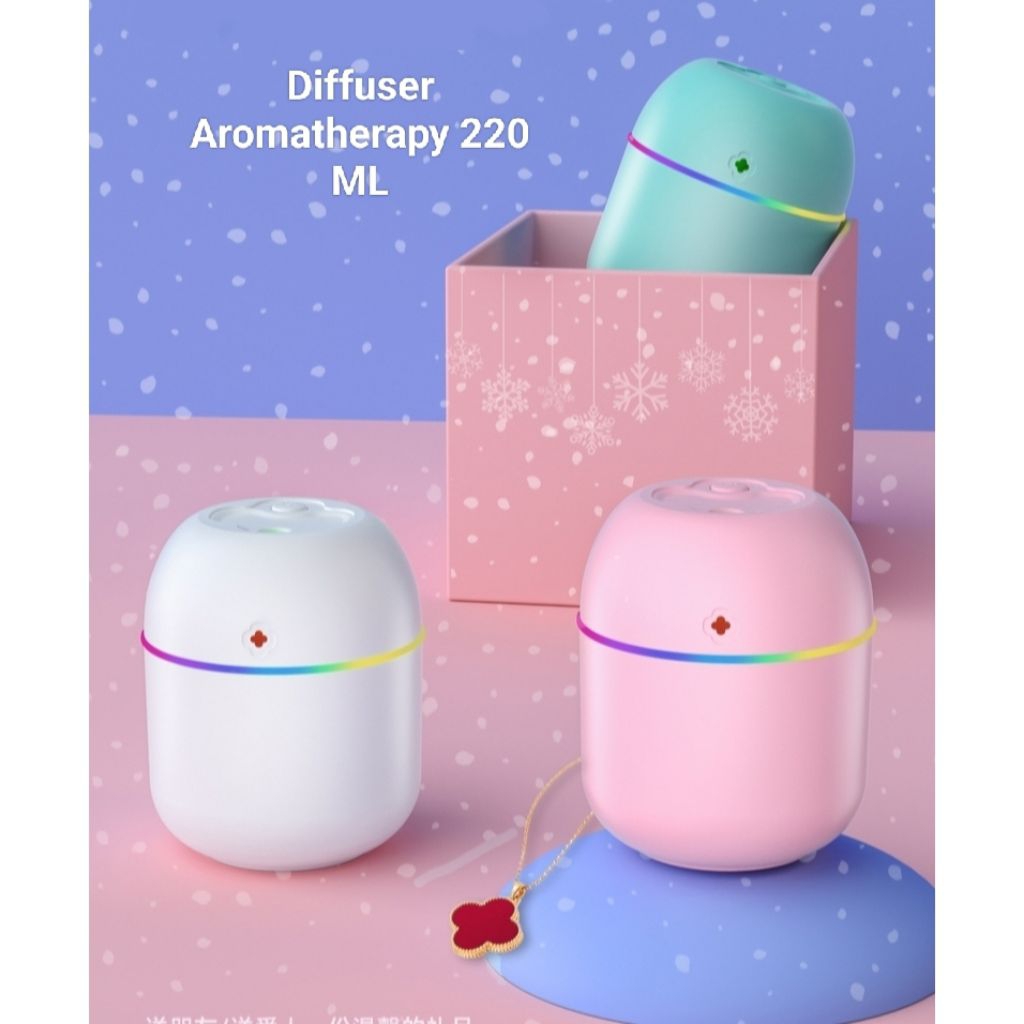 humidifier ruangan uap dengan LED warna warni