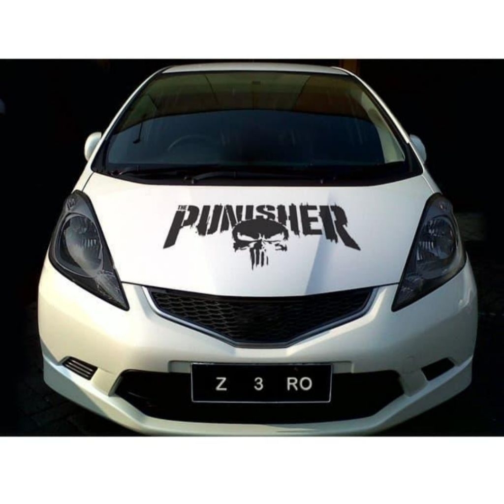 sticker kap mobil punisher