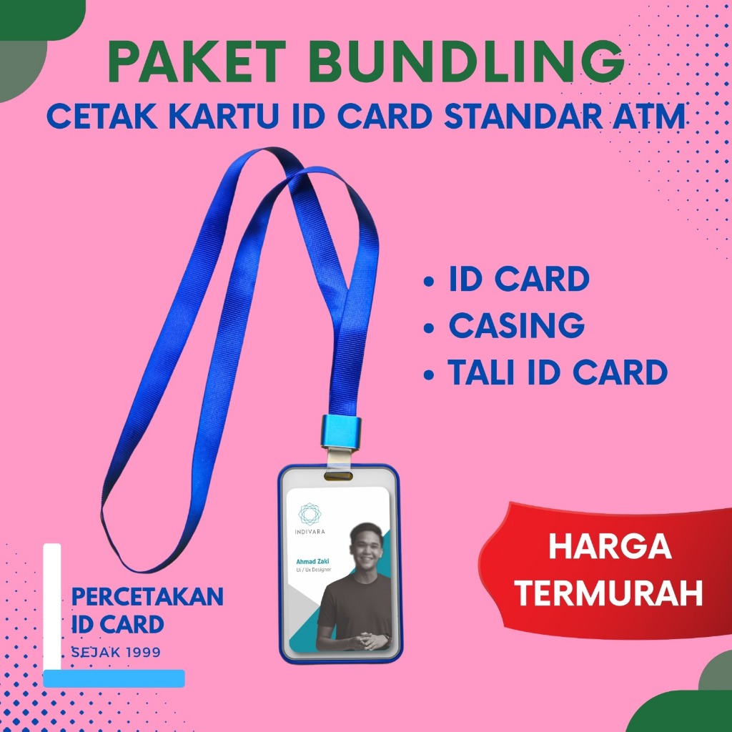 

PAKET BUNDLING CETAK KARTU ID CARD
