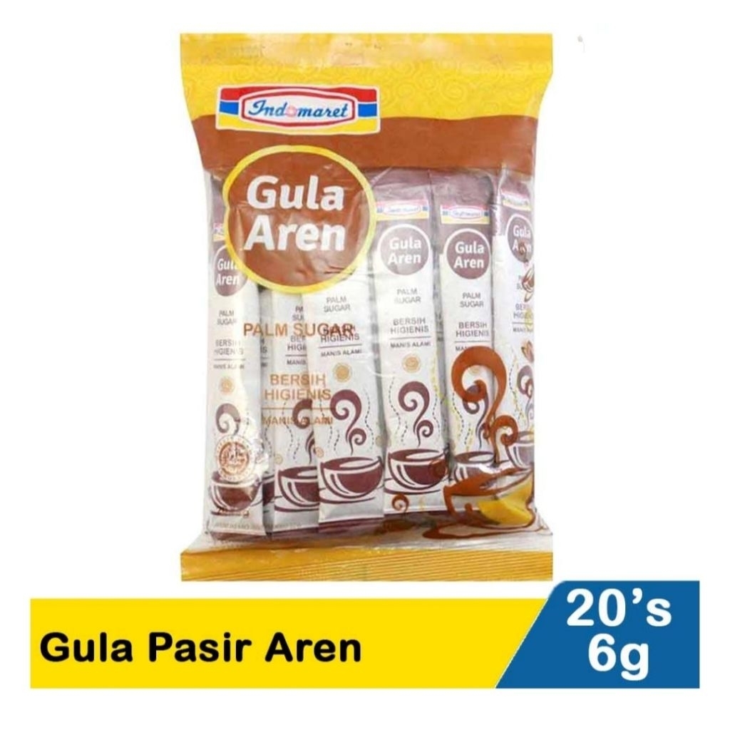 

GULA AREN STIK INDOMARET ISI 20 PCS @6GR