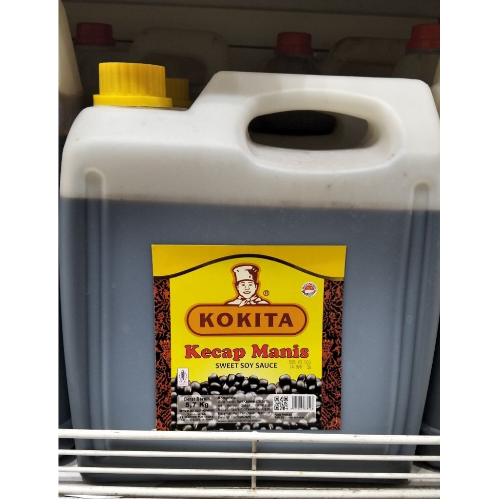 

kecap manis kokita 5,7kg