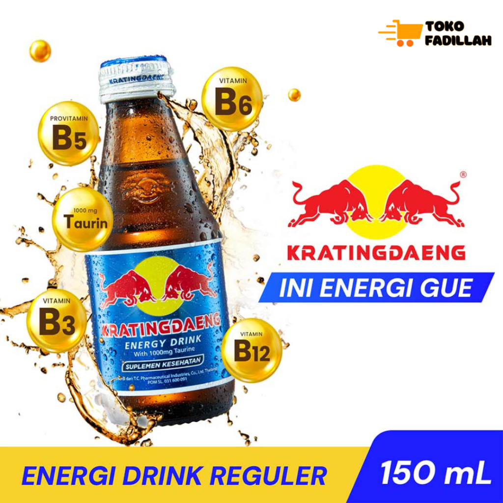 

Kratingdaeng Minuman Energy 150 ml