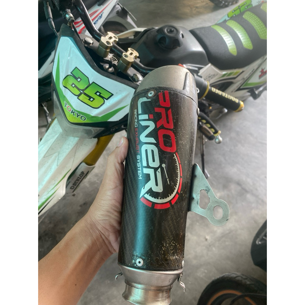 Knalpot PROLINER tr2 carbon ori