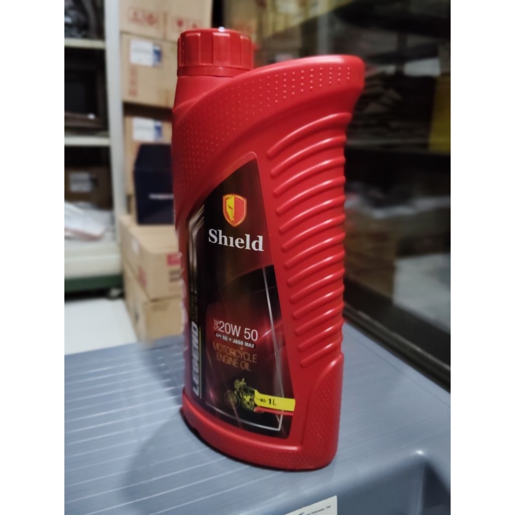 OLI MESIN ,OLI MESIN SHIELD 20w 50 1L