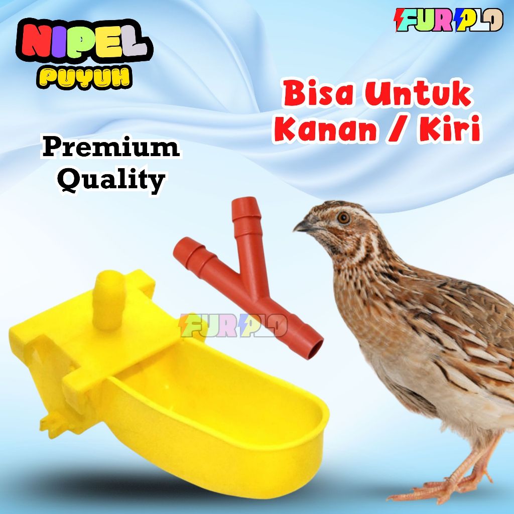 Nipple Nipel Nepel Puyuh P2 Alat Minum Puyuh FURPLO