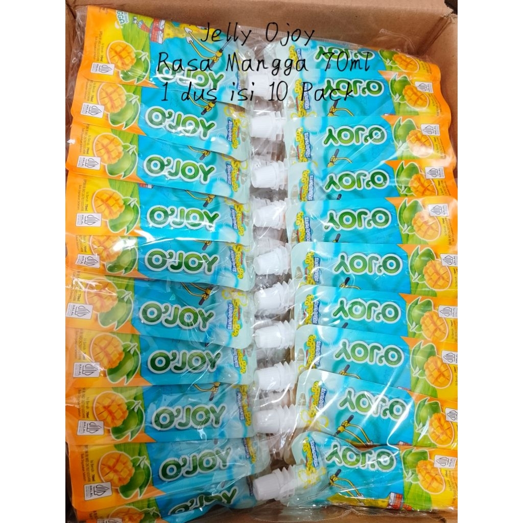 

JELLY VIRAL Jelly O'joy 70ml Aneka Rasa 1 Dus isi 10 Pack ( 1 Pack Isi 10 ) Best Seller Harga Terjangkau