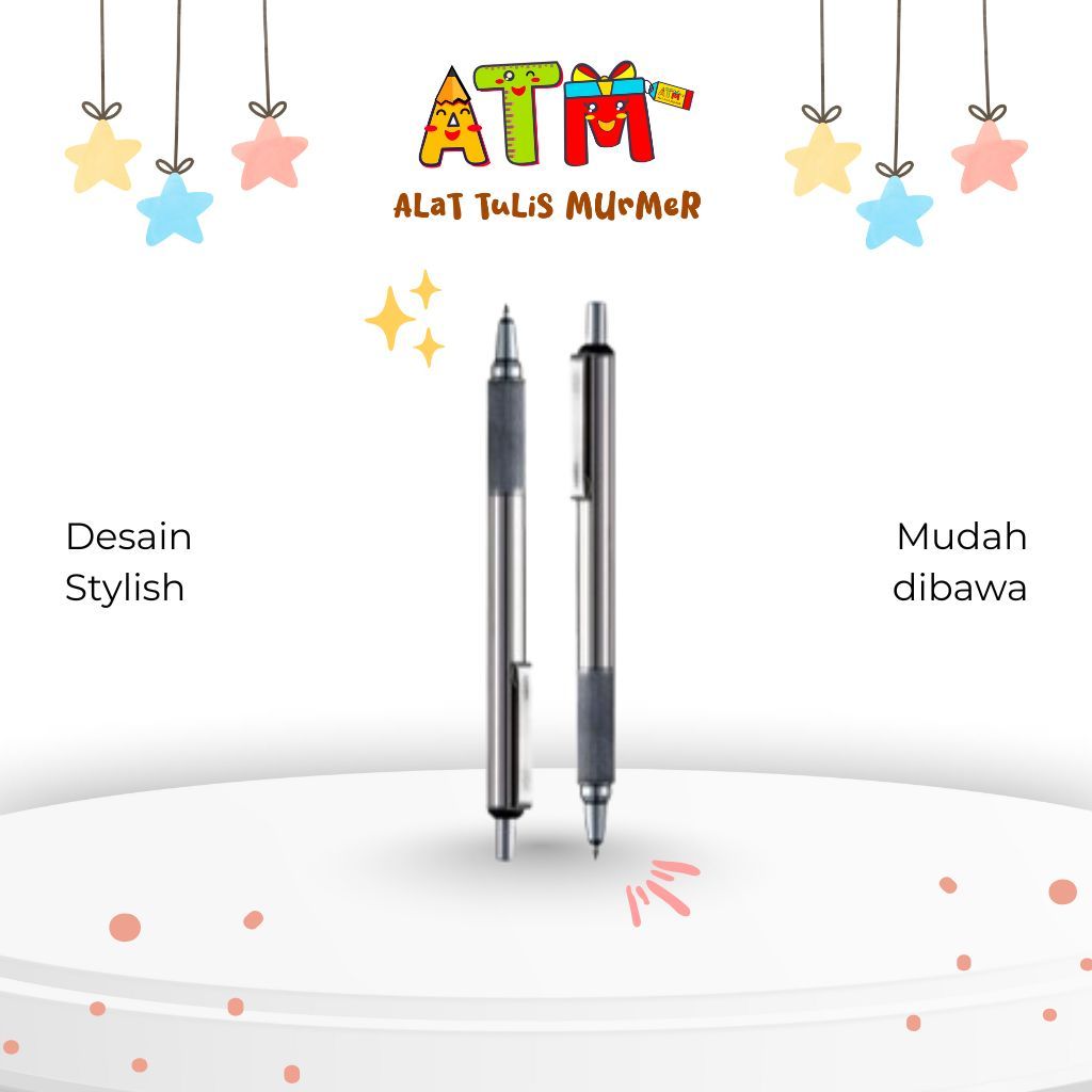 

Bollpoint/Pen/Bulpen/ZEBRA F 701 Pulpen Pena 0.7mm Retractable Ballpoint Pen Stainless Steel Barrel Alat Tulis