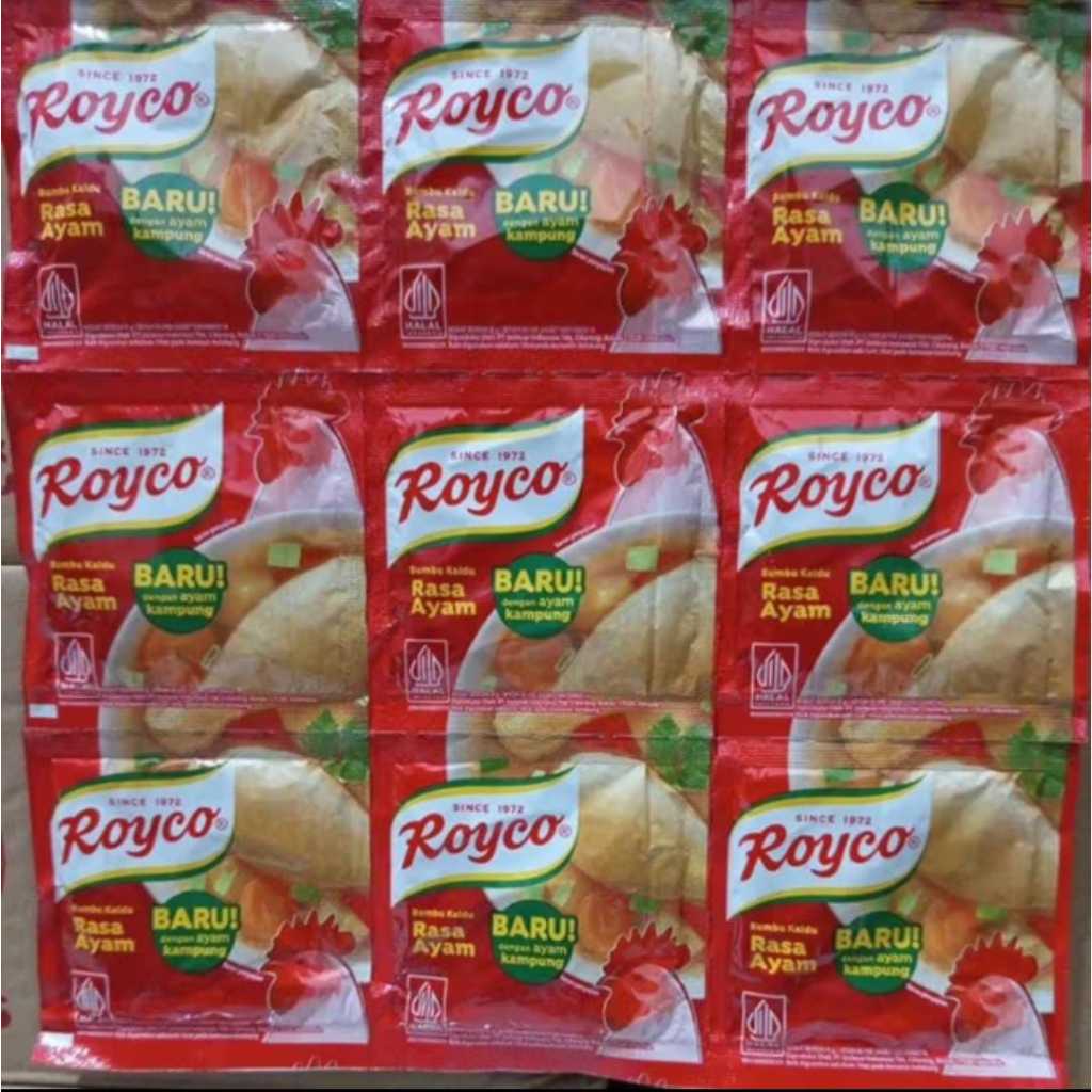 

Royco ayam rentengan isi 12 biji