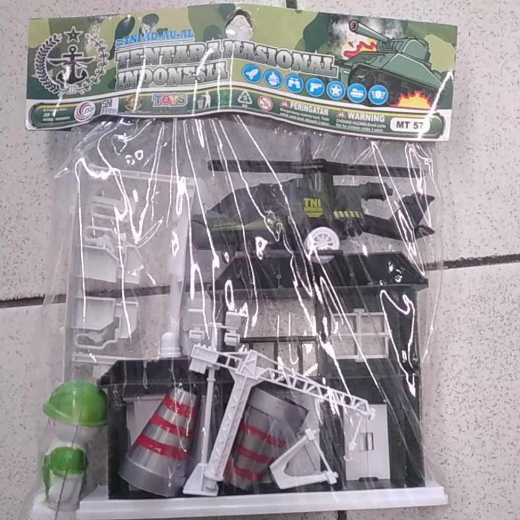 mainan heli kopter tni au lengkap