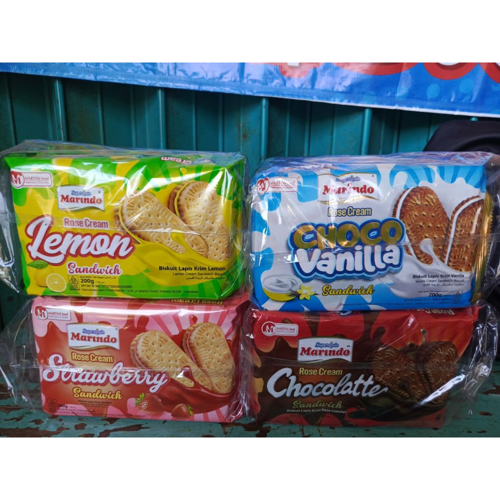 

Marindo rose cream 200gr 1karton isi 21