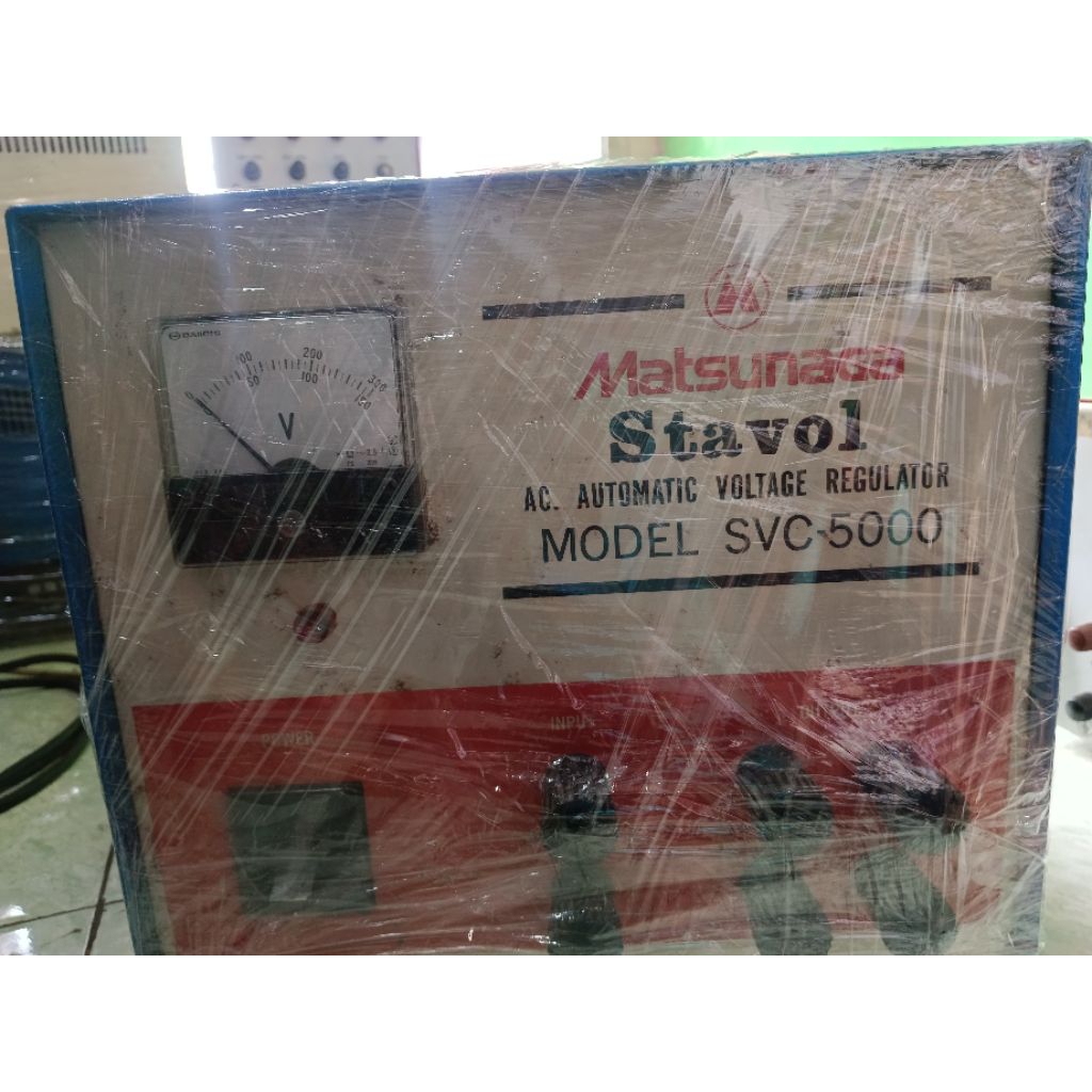 stabilizer stavol matsunaga 5000 watt made in japan