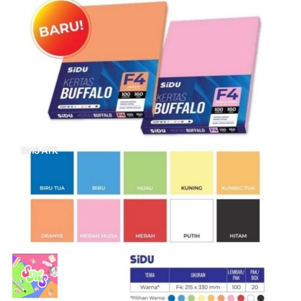 

Cover jilid bufalo SiDU/karton Jilid bufalo merk SiDU uk Folio