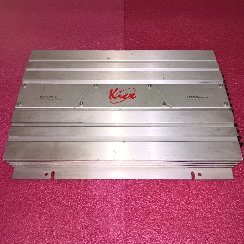 Power Amplifier Mobil 4 Channel Kicx HP.570.4 Second Upgrade