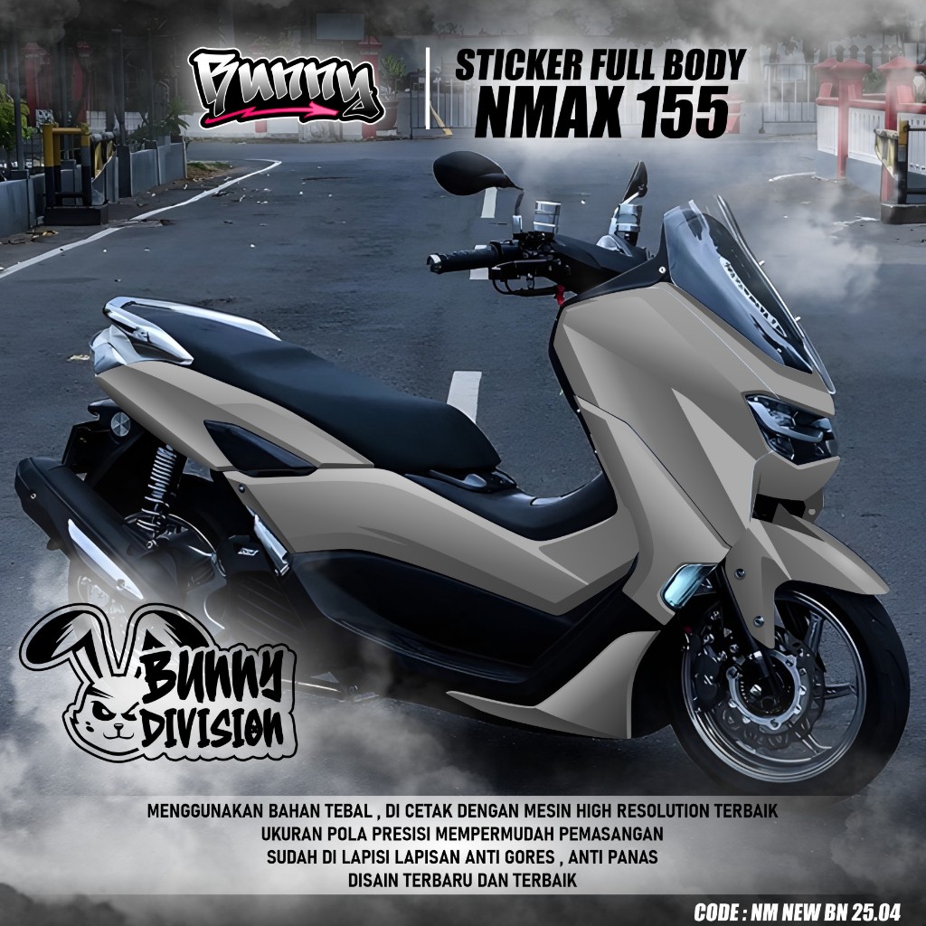 (COD) TERBARU Decal Sticker Motor Yamaha Nmax 155 New 2020 2021 2022 2023 2024 Full body - Stiker Sk