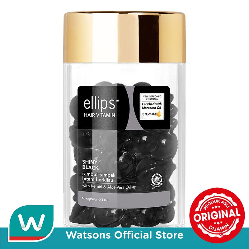 Ellipse Hair Vitamin Shiny Black Jar
