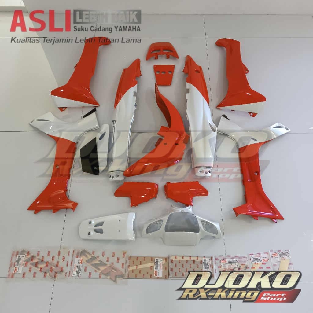 BODY HALUS F1ZR MARLBORO ORIGINAL YAMAHA GENUINE PART ( NOS )